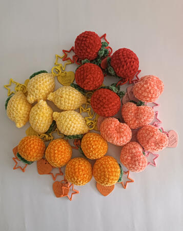 fruity keychain fruity keychain